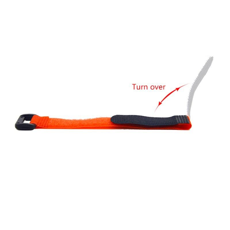 Angelrute Riemen Anti-krawatte Angelrute Bindung Gebunden Nylon Taste Band Outdoor Angeln Getriebe Zubehör Angeln Werkzeuge Sport