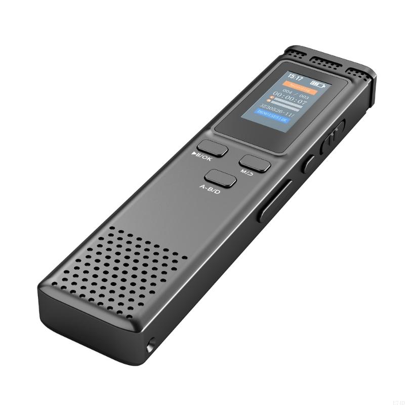 E74D 8/32/64 digitaal spraakopnameapparaat met dynamische ruisonderdrukking en hoge gevoeligheidsmicrofoons