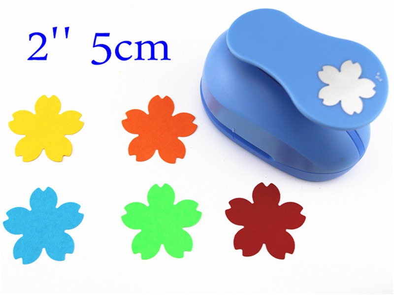 large 2'' 4.8cm oval paper puncher scrapbooking punches craft perfurador diy puncher paper circle cutter3178B: Yellow