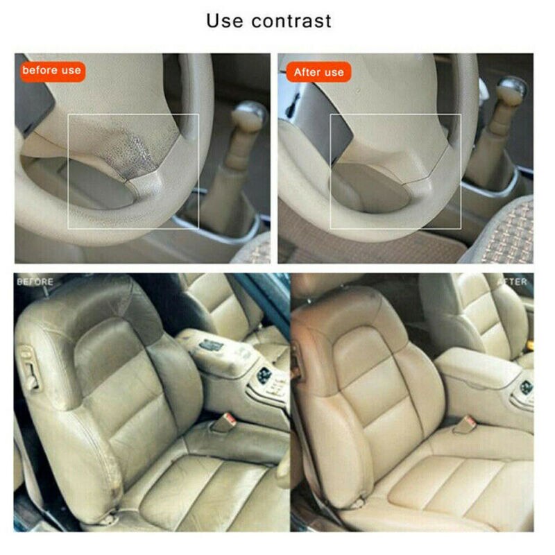 1Pcs 200ML Multi-functional Car Interior Cleaner Stains Leather Fabric Car Interior Foam Cleaning Remove Grime