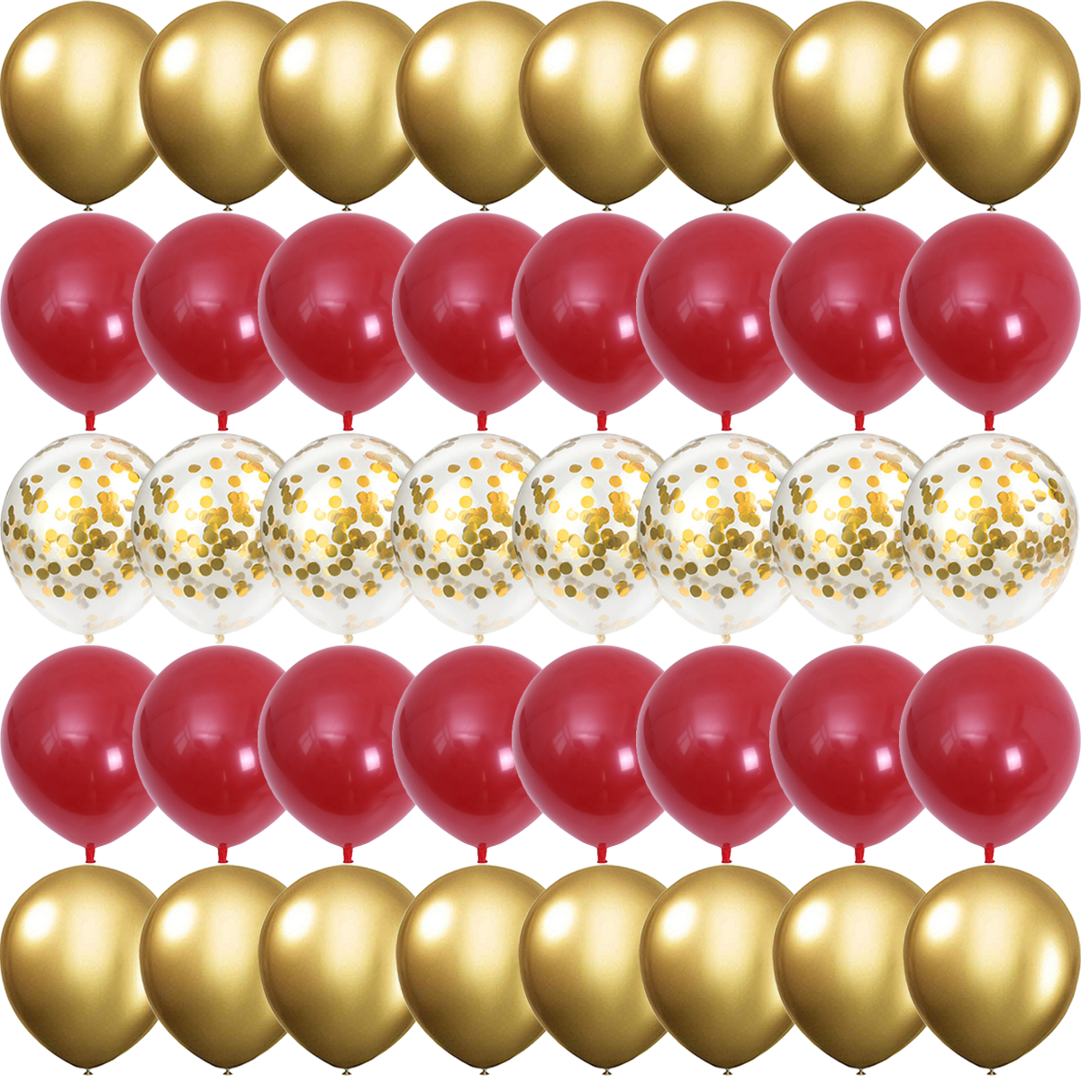 40/20Stck 10 zoll Granatapfel verrotten Konfetti Latex Luftballons Hochzeit Globos Geburtstag Baby dusche Haus Neue jahr Party dekorationen