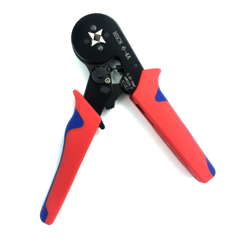 Handheld Tubular Terminal Crimping Tool Mini Electrician's Pliers Hand Tools HSC8 6-4 0.06-10mm High Precision Pliers Set