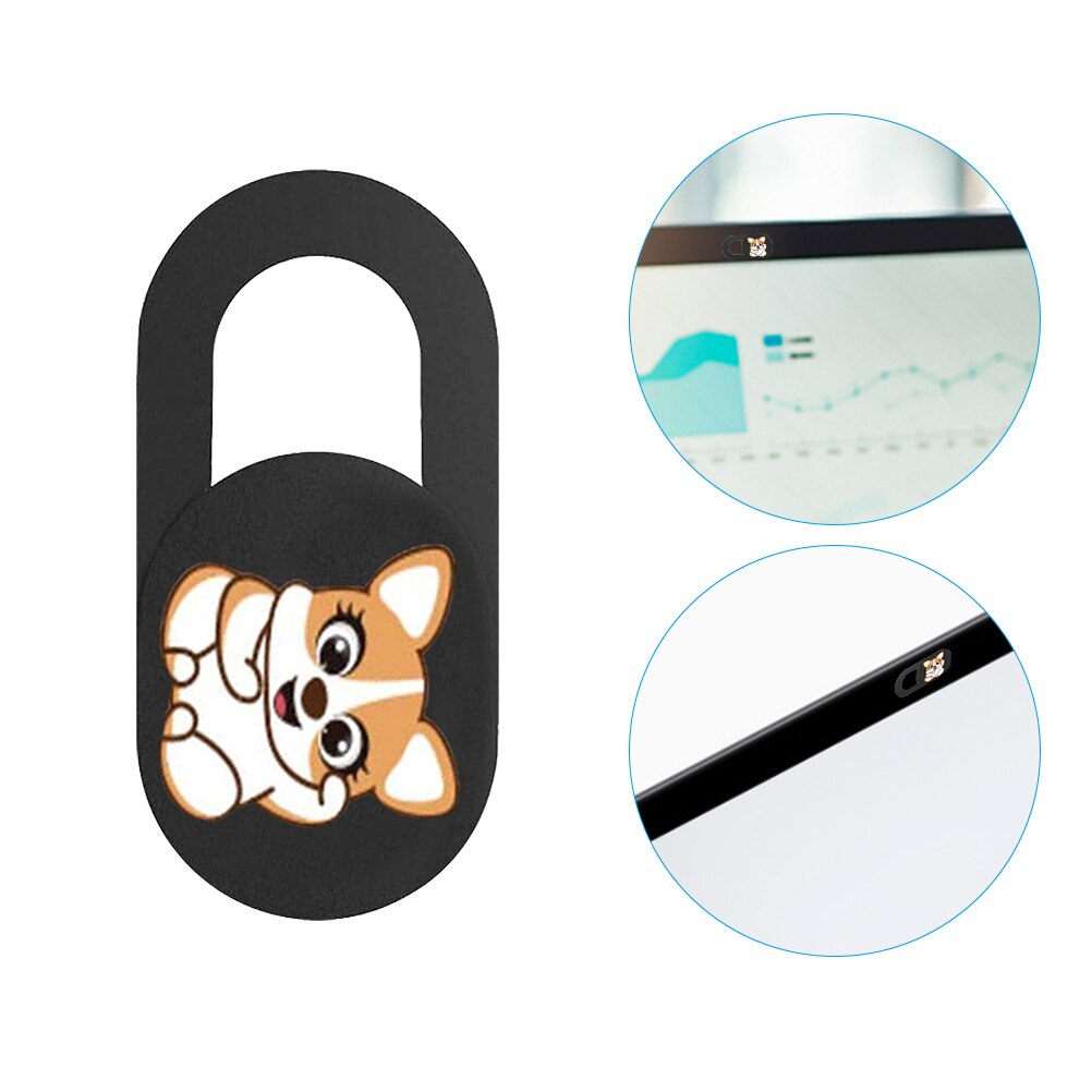 3 Pcs Pattern Webcam Slider Webcam Privacy Cover Webcam Blocker Accessory
