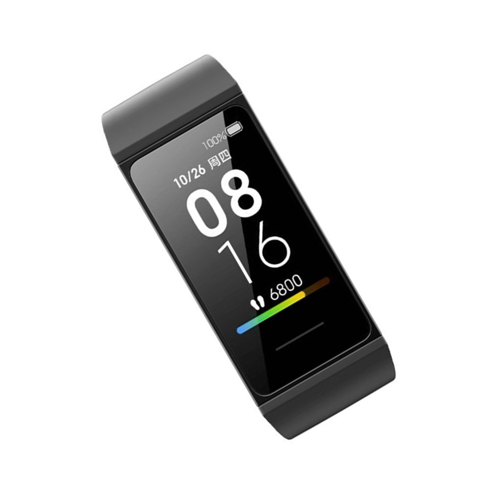 Smart Big Color Screen Unisex Sports Waterproof Bracelet PC Plastic Tempered Glass Nfc Heart Rate Pedometer