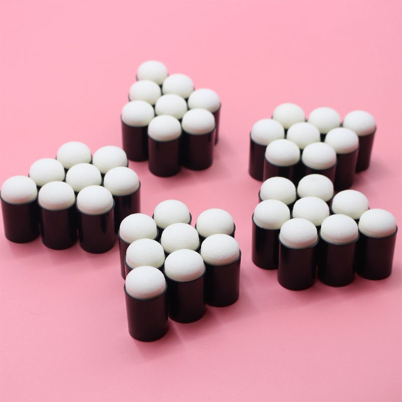 5pcs Finger Daubers Sponge Smudge Tools DIY Crafts Inking Staining Painting Tool