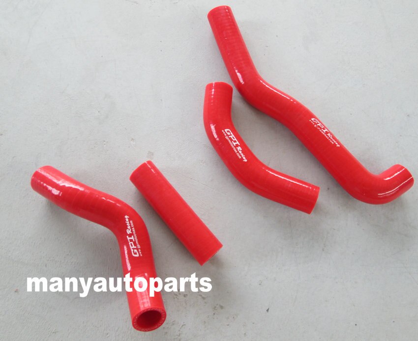 For KAWASAKI KX250 KX 250 1988 1989 88 89 Radiator silicone hose blue