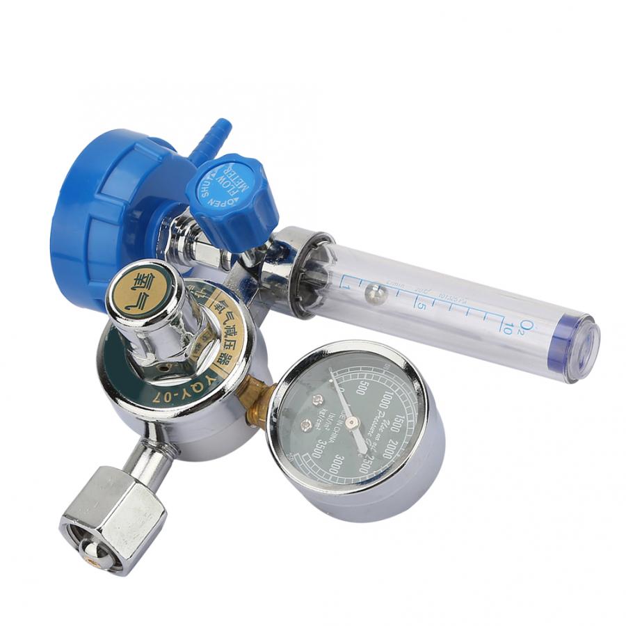 0-100mpa Luchtstroom Regulator Professionele Zuurstof Gas Drukregelaar Gauge Meter
