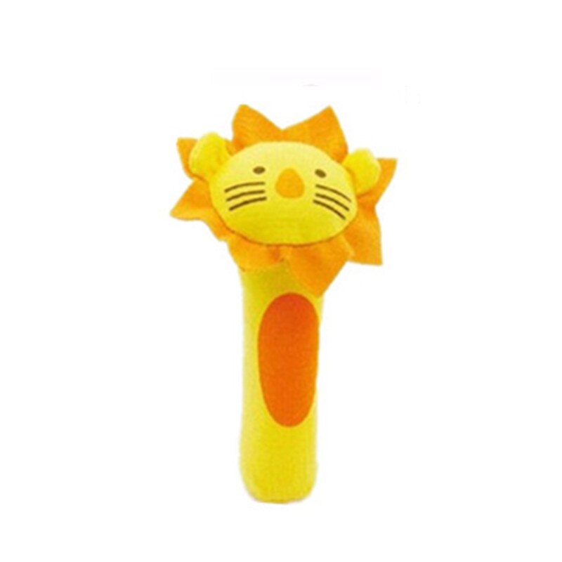 Slaapkamer Baby Rammelaar Mobiles Schattige Baby Speelgoed Cartoon Dier Hand Bell Rammelaar Zachte Peuter Pluche Bb Speelgoed 0-12 maanden 40% Off: M