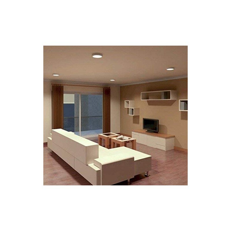LED ATOMANT® 28W 220mm 2800LM 6500K Plafón LED Redondo Superficie a++ iluminación luces hogar decoración salón cocina