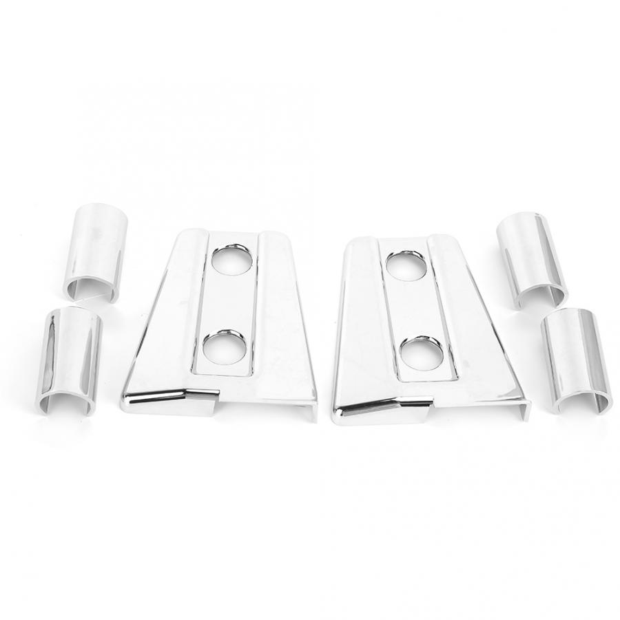 6 stuks autodeur scharnierafdekkingen voor de buitenkant van de jeep wrangler cj tj  jk 2007