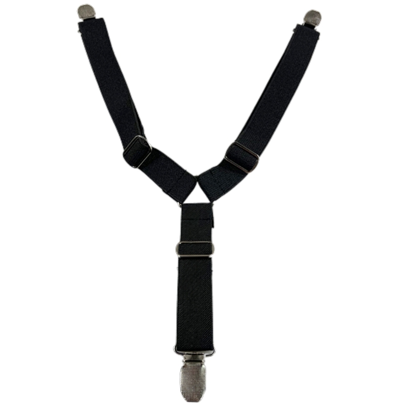 Adjustable Dog Diaper Suspenders for Pet Sanitary Pantie Comfortable Non-Slip Puppy Nappy Suspender Belly Bands for Pets: L / black