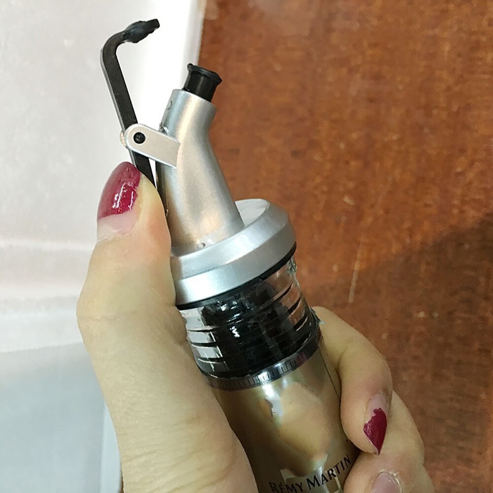 Olijfolie verstuiver likeurdispenser wijnschenkers klapdeksel bierfles dop stop kraan barman bar gereedschap accessoires^ 5
