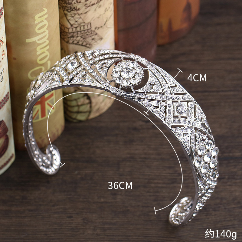 Rhinestone Crystal Bridal Crown Women Princess Crown Headband Wedding Crown Queen Tiara Wedding Hair Accessories