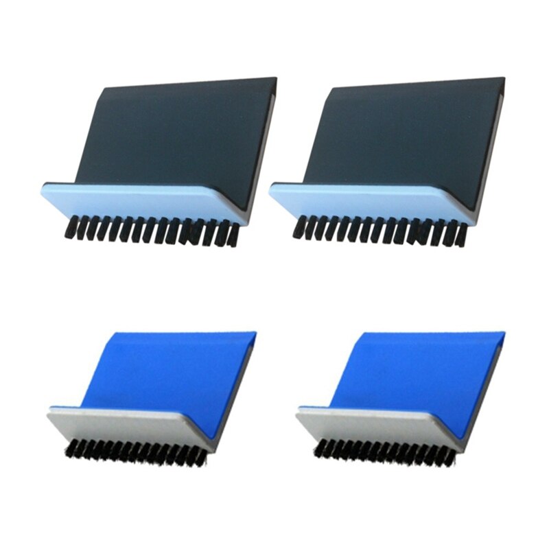 ! 4 Pack Multipurpose Kitchen Sink Squeegee Cleaner And Countertop Brush Wiper - Kitchen Cleaning Vegetable Brush Wiper: Default Title