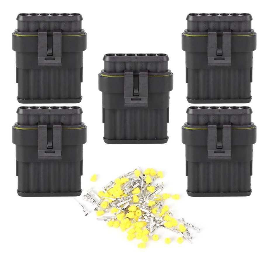 Waterproof Electrical Connector Kit Eco‑friendly Waterproof Electrical Connector Trucks Car for Motorcycles Scooters