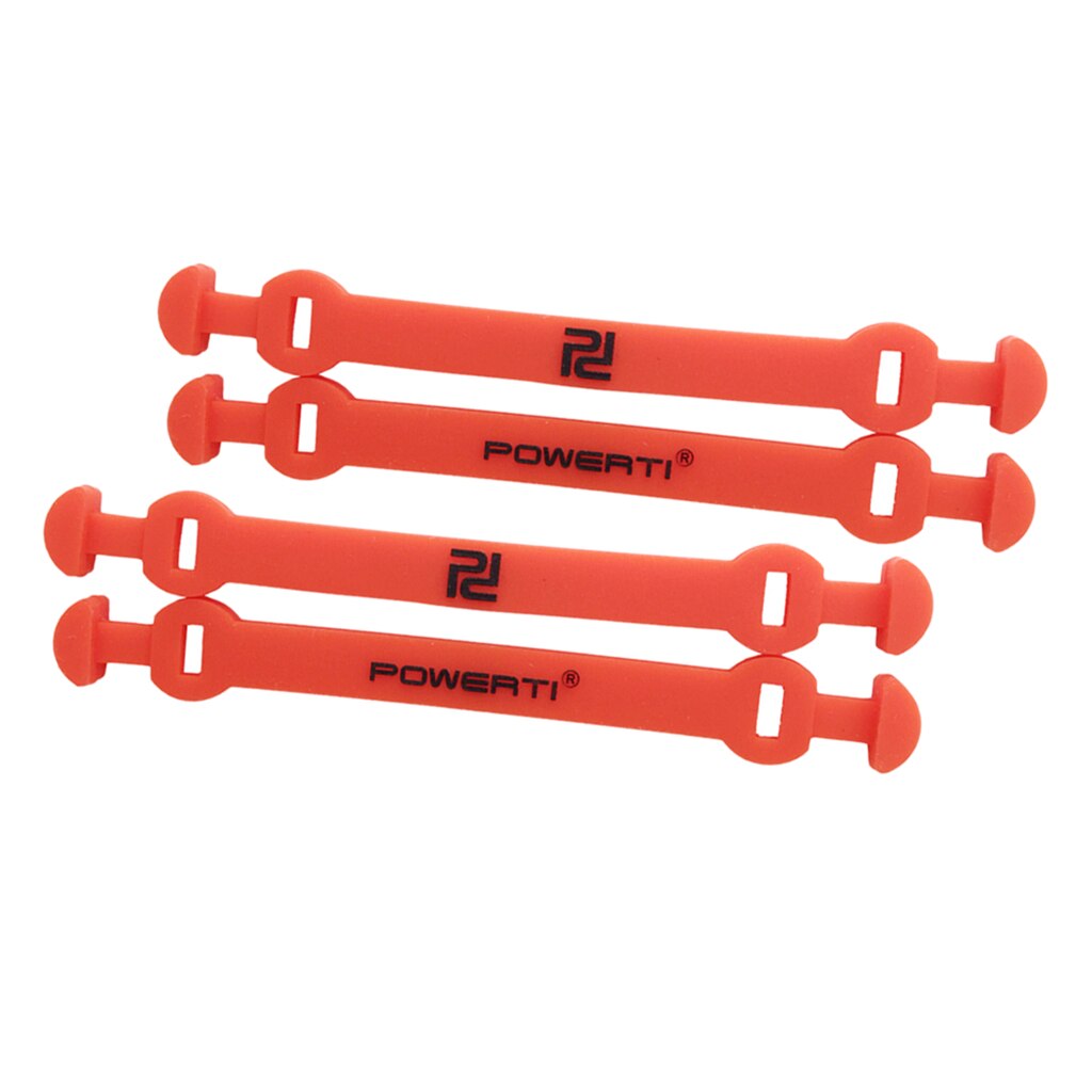Amortecedor de vibração de silicone, 4 unidades, para jogadores de tênis: Red