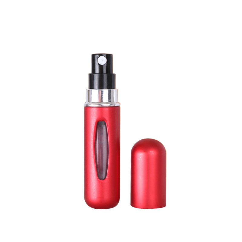 1/6 Teile/satz Reise Parfüm Nachfüllen Flasche Tragbare Mini Zerstäuber Nachfüllbare Spray Wiederaufladbare Tasche Dispenser Köln Sprayer: plum