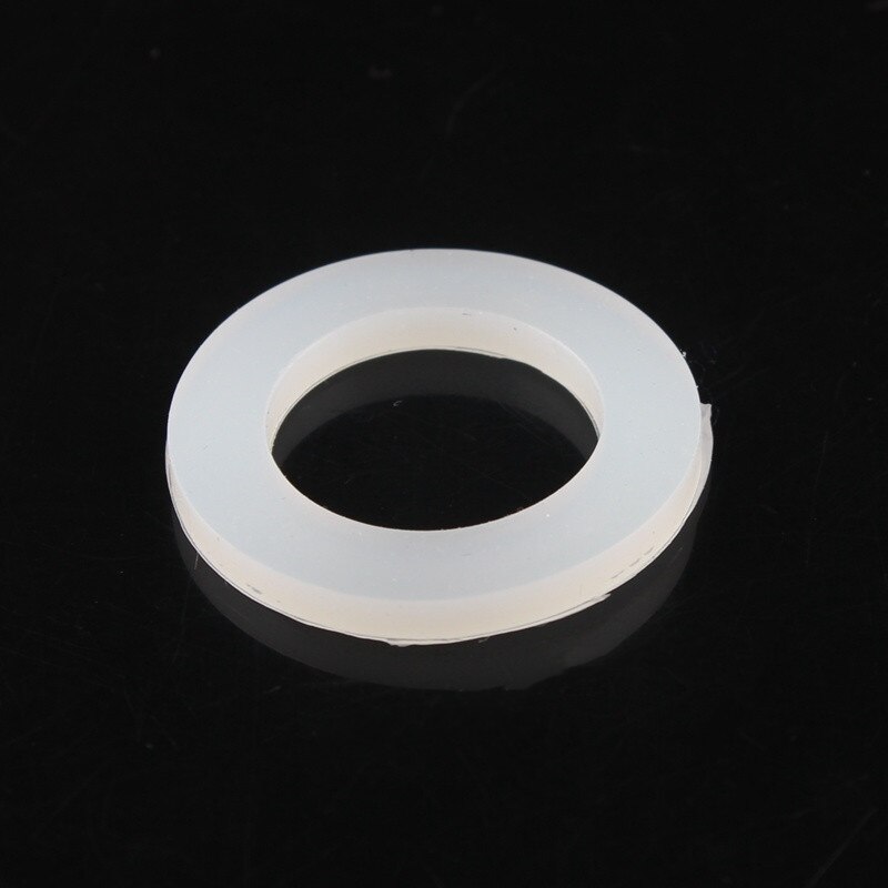 20Pcs Silicone Rubber O Ring Set Water Sealing For Gaskets Plumbing Accessories Faucet Shower Meters Washer Bellow Gas Burner: 1 inch(ID 20mm) / White
