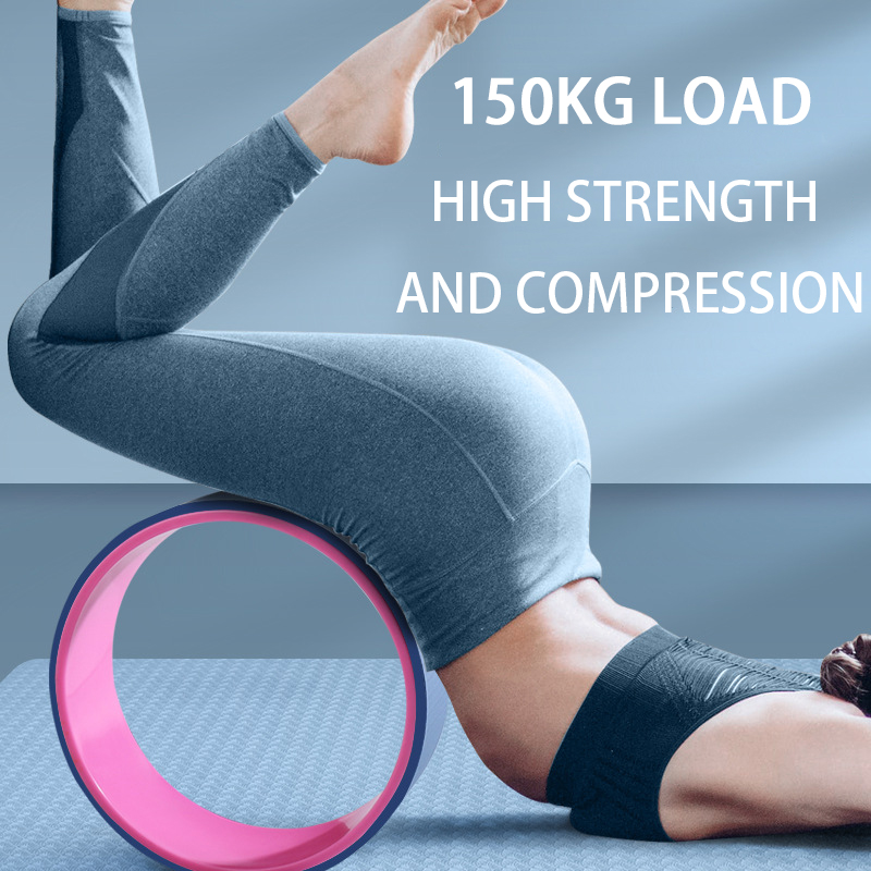 Yoga Wheel Open Back Genuine Pilates Circle Dharma Wheel Backbend Fitness Equipment Yoga Supplies Yoga Wheel Assist