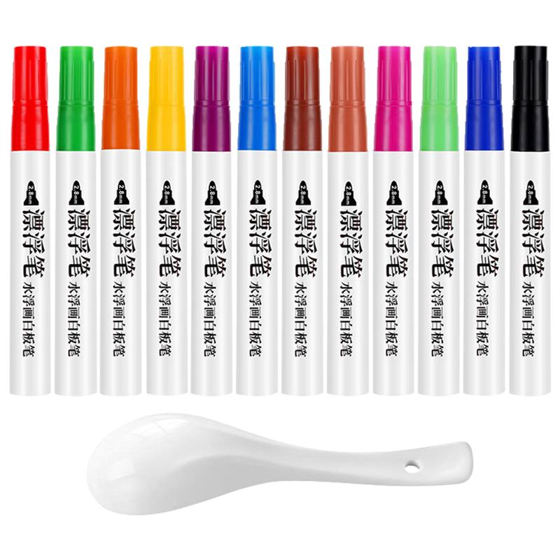 1 Set Whiteboard Markers Whiteboard Marking Pens Whiteboard Writing Markers Erasable Water Marker Teaching Drawing Digital Pen: Picture 3