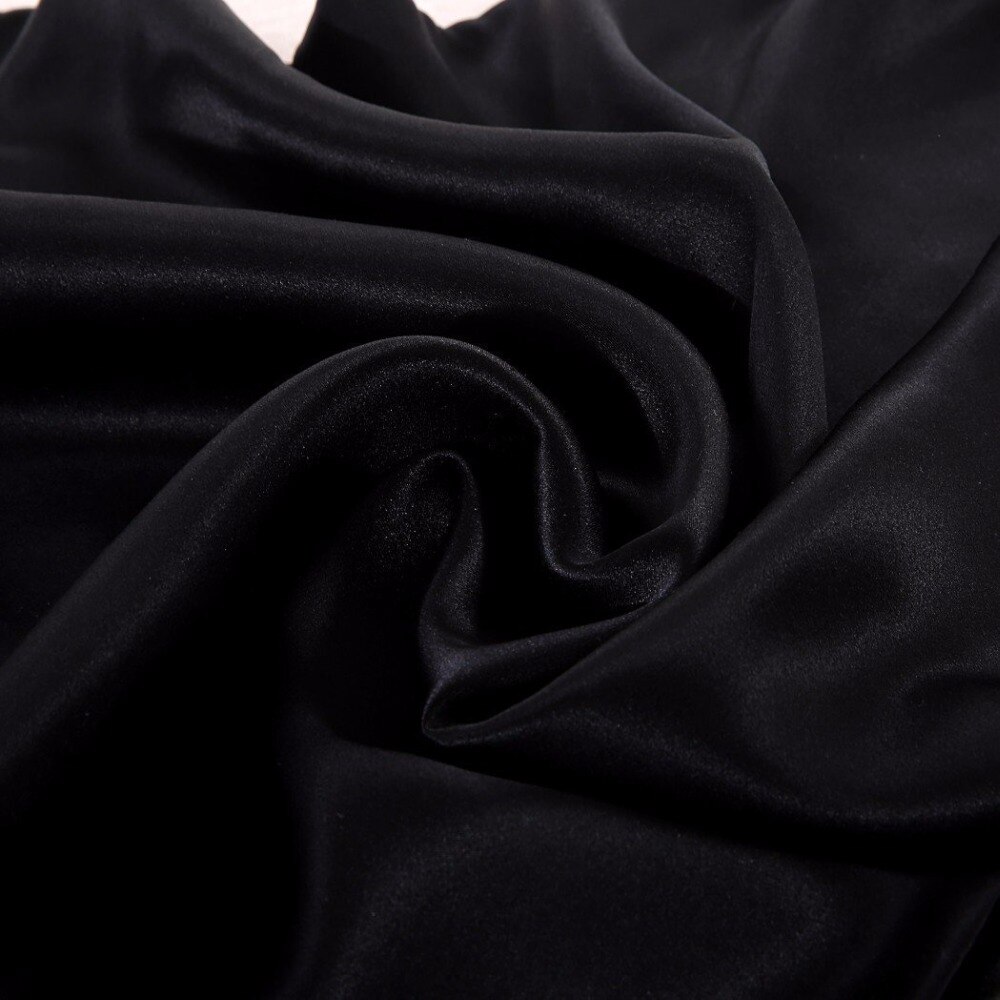 100%  silkeslent satin hår skönhet örngott, standard/queen 1pc