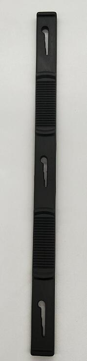 Sujetador de Clip de plástico para archivador de anillos, papeles de seguridad: 266x15mm