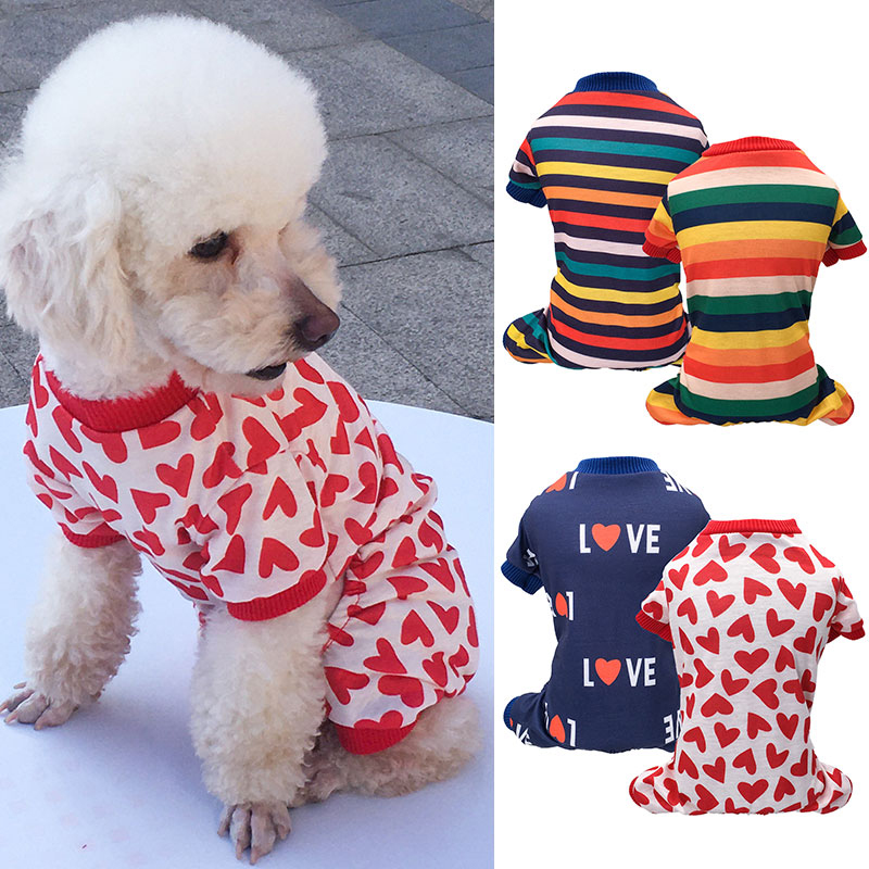 Striped Cat Clothes Autumn Winter Pet Clothing for Small Cat Dogs Cotton Cat Costumes Soft Kitten Kitty Coat Jacket Puppy Outfit