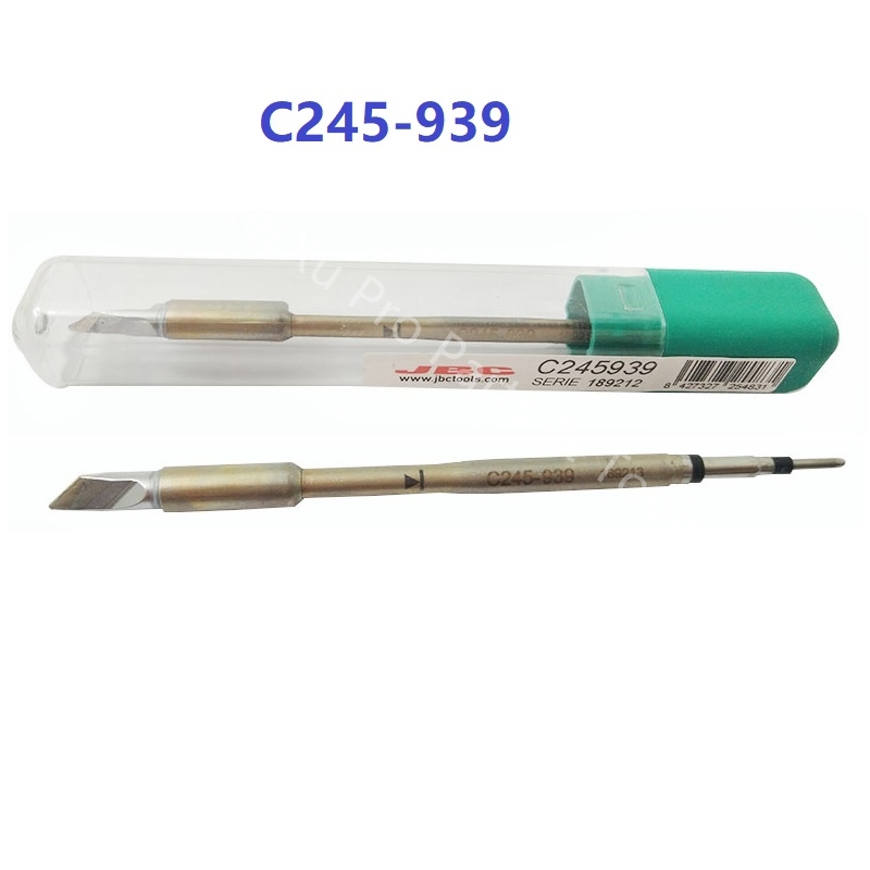 MasterXu Original for JBC C245 Tips C245-945/029/030/034/789 Soldering Iron Curve Sharp Blade Head Set T245 Handle Station A9
