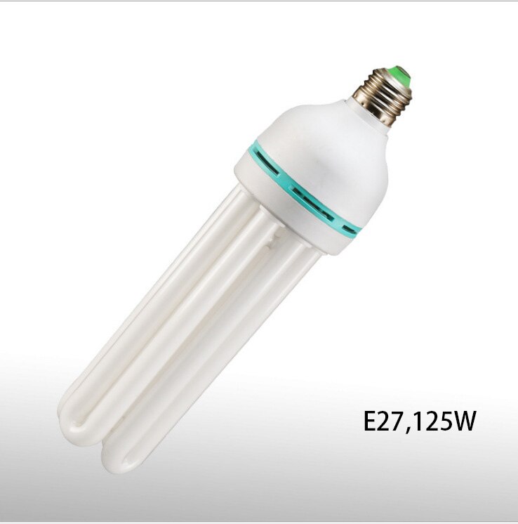 Ført energibesparende lampe  e27 dc batterilampe uden frekvens og stråling øje indendørs husstandslampe: 125w