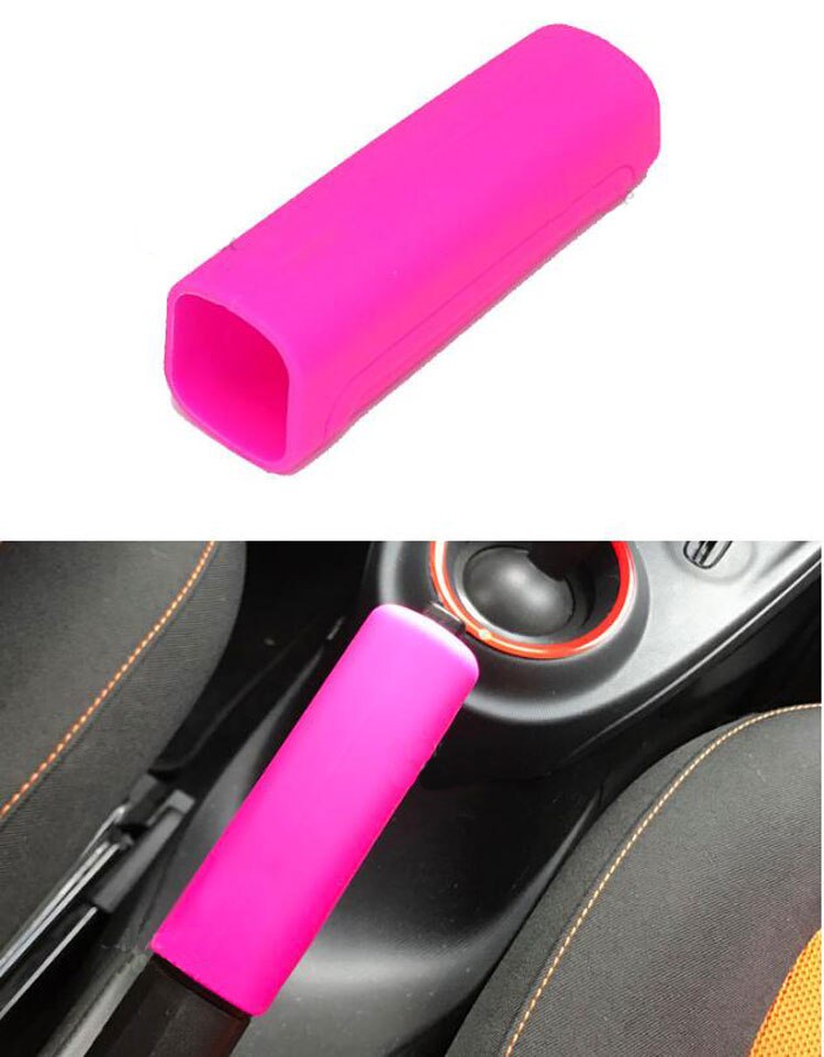 Auto Styling zubehör Modifizierter Innenraum trimmen Handbremse einstellen aufkleber abdeckung passen für Clever fortwo forfour 453 451