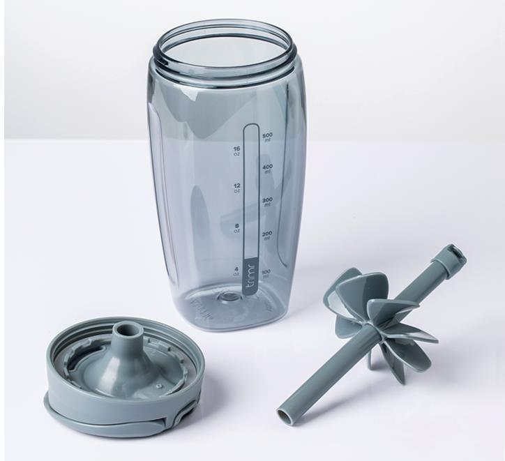Vaso agitador Xiaomi jordanjudy, taza de agua de plástico portátil para deportes al aire libre de verano 700ml, botella de agua de gran capacidad