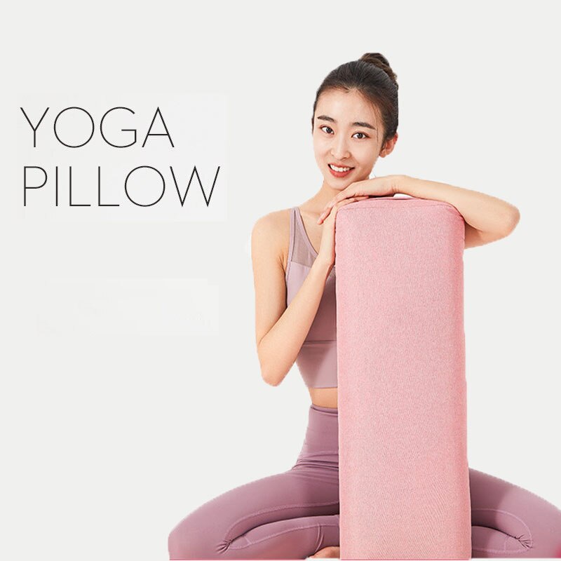 Katoen En Linnen Textuur Vierkante Yoga Kussen Spons Voering Fitness Hoge Elastische Yoga Mat Yoga Mat Yoga Accessoires Yoga Pijler