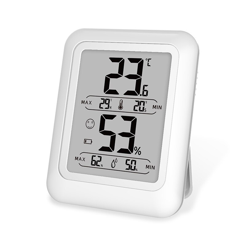 FABISENS – Mini thermomètre numérique et hygromètre, capteur de température et humidité de la pièce intérieure, Station météo Portable