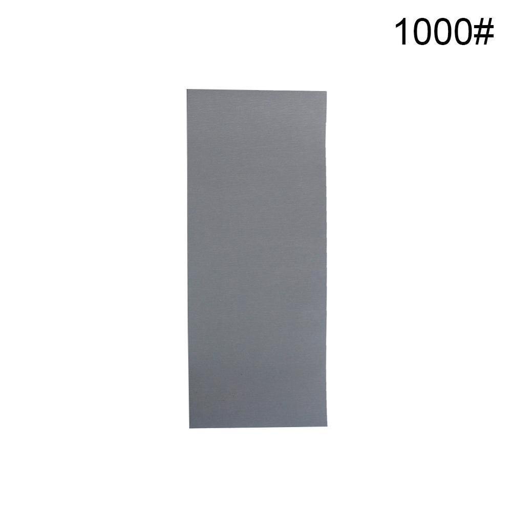 5Pcs Wet Dry Sandpaper 120 To 3000 Grit Assortment Abrasive Paper Sheets For Automotive Sanding Wood Furniture Finishing 23*9 cm: 1000