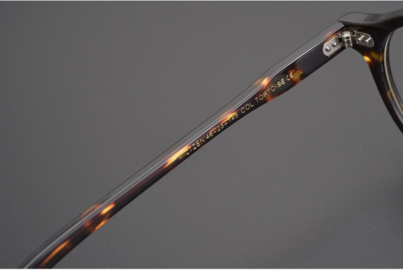 original MILTZEN retro optical eyewear acetate round glasses frame for men and women myopia reading eyeglasses