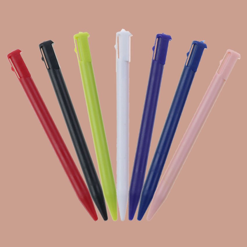 JCD-lápiz óptico táctil para Nintendo 3DS DS, accesorios de plástico para videojuegos, 10 unidades: Mix Color