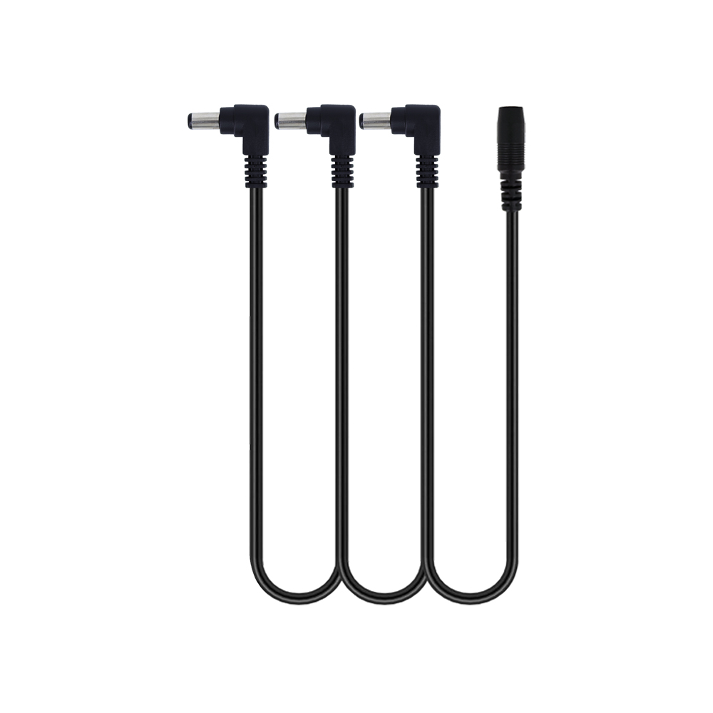 Daisy Chain 1 tot 3 5 6 8 Manieren Splitter Gitaar Effectpedaal Accessoires Voeding Kabel voor 9V DC adapter Plug