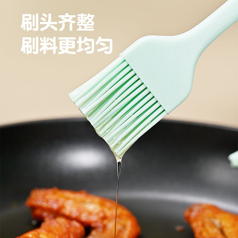 Silicone Cream Baking Scraper Non Stick Butter Spatula Cutter Chocolate Smoother Heat Resistant Kitchen Pastry Tools Scraper