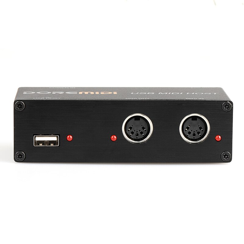 DOREMiDi UMH-10 USB MIDI Host caja MIDI Host USB A Adaptador de convertidor MIDI
