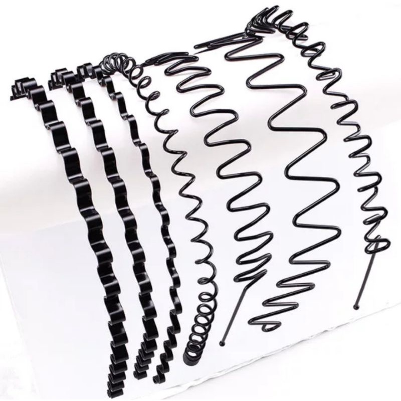 Diadema de Metal Invisible negra Simple, aro deportivo Unisex para el pelo, diadema para lavarse la cara, accesorios para el cabello para mujer