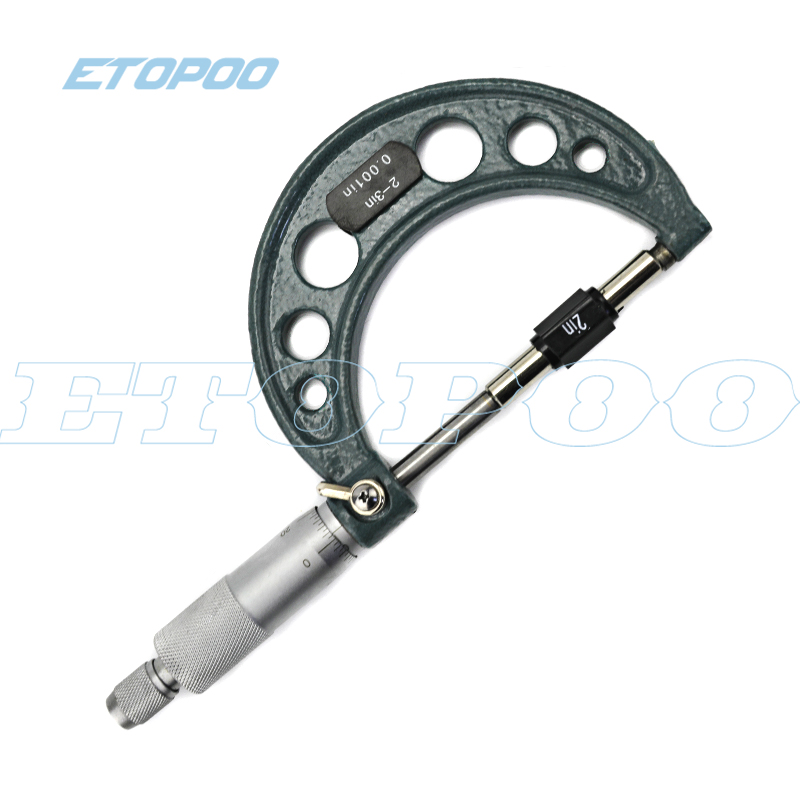 0-4inch Outside Micrometers in sets inch micrometer 0-1" 1-2" 2-3" 3-4'