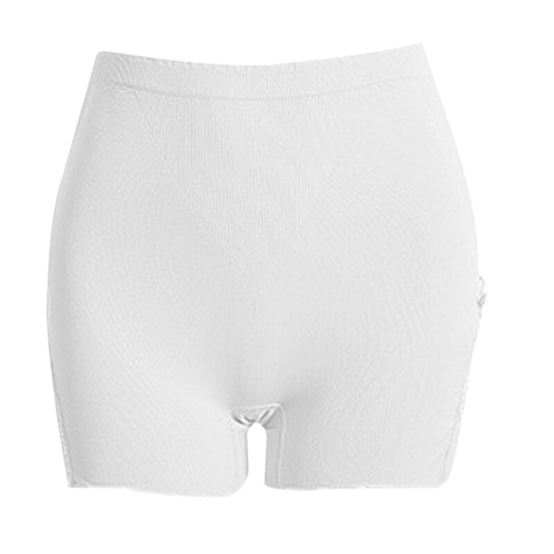 Sexy Kant Zachte Katoen Naadloze Veiligheid Korte Broek Zomer Onder Rok Shorts Modale Ijs Zijde Ademend Korte Panty Broek: W