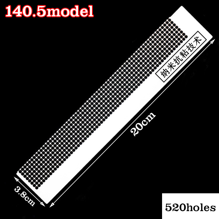 800/1020/2200 Gaten RVS Liniaal Voor Diamant Schilderen Borduurwerk Accessoires Diy Tekening Liniaal Blanco Ronde Vierkante Boren: Light Grey