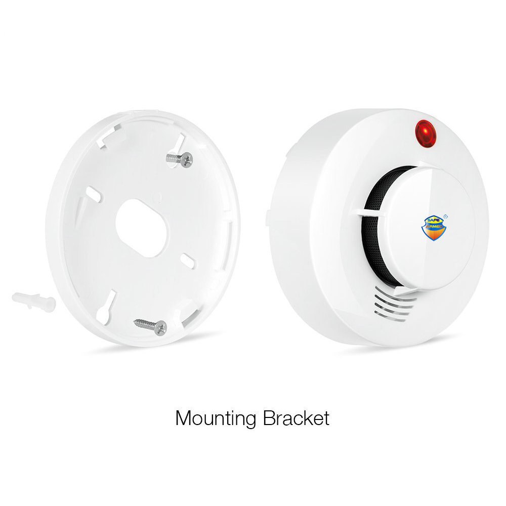 1 PCS CE Photoelectric Smoke Detector Sensor Wired Smoke alarm fire alarm For Security Auto Dial Alarm System For