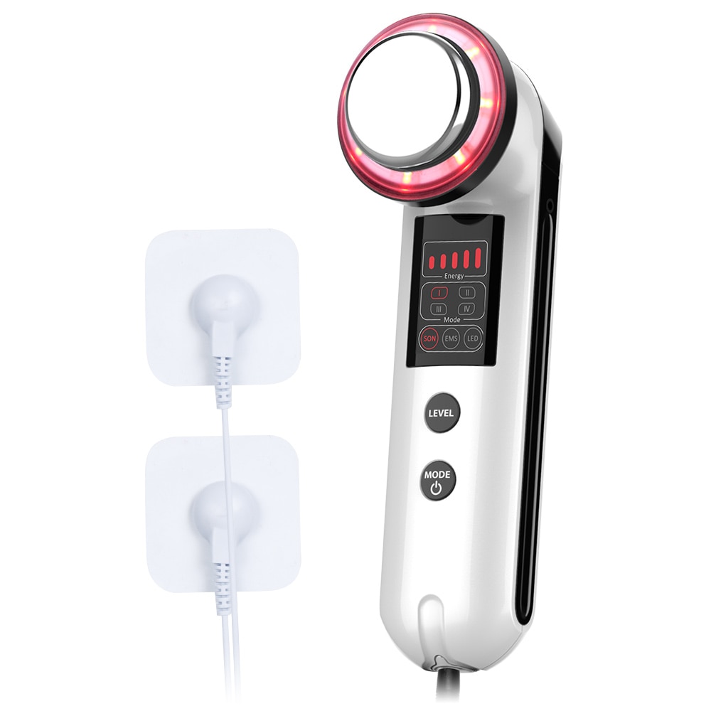 Ultrasonic Slimming Fat Cellulite Remover Microcurrent LED Photo Skin Lifting Beauty Machine