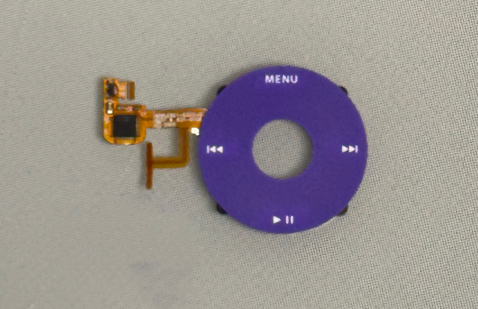 Click Wheel Flex Apple iPod Classic/vidéo 5e 5,5e génération 30 Go 60 Go 80 Go Clé tactile A1136: BLANC