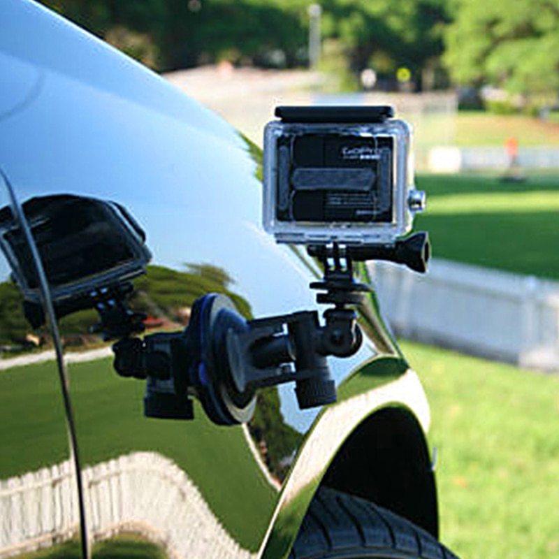 Voiture ventouse adaptateur fenêtre verre support de montage trépied Hero 5 3 + 3 2 1 Sjcam Sj4000 Yi caméra accessoires