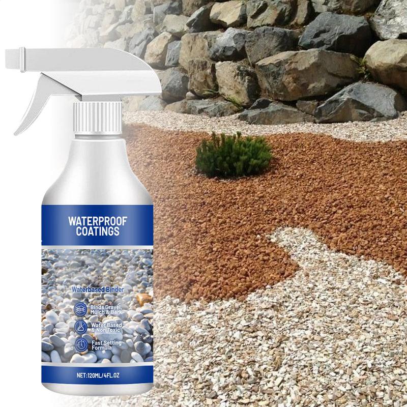 Grind Binder Mulch Lijm Voor Rotsen Sealer Lijm Stabilisator Waterdicht Sneldrogend Spray 120ml Voor Outdoor Yard Speeltuin
