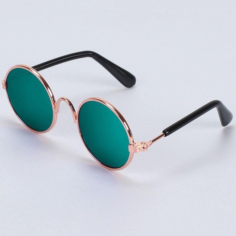 Gafas de sol bonitas para gato y perro, lentes para perro pequeño, fotos, productos para mascotas, 1 unidad: Green