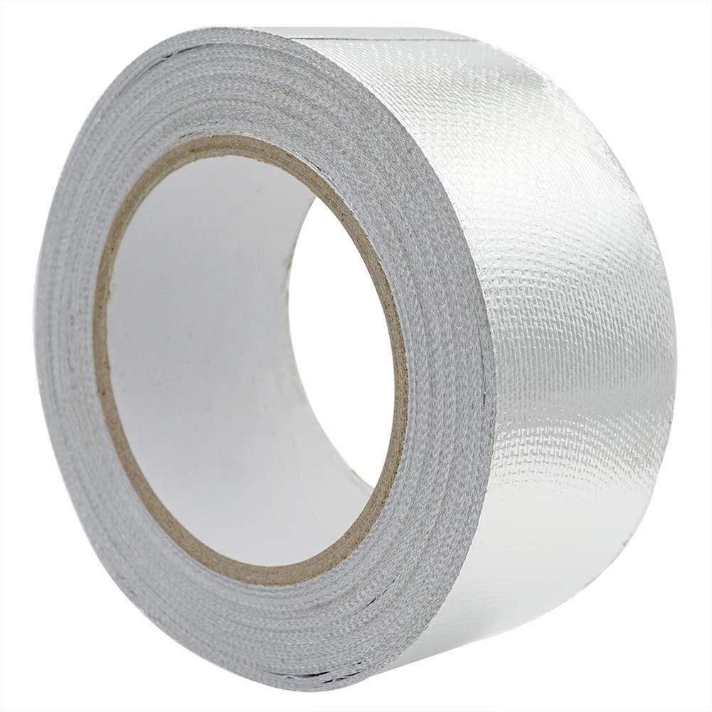 Self-adhesive Aluminum Foil Tape Waterproof Radiation Protection Duct Sealing Tape 0.15MM Water Heater Air Conditioning Tube 30E